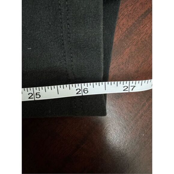 PINK Victoria’s Secret Virginia Tech Foldover Black Yoga Size Medium - Picture 8 of 8